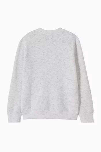 Star Crewneck Sweater in Fleece