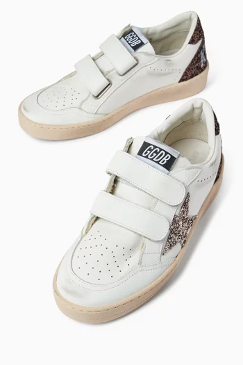 Ball Star Strap Sneakers in Leather