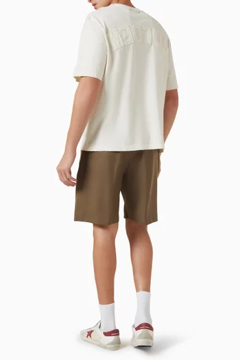 Unisex Reverse Logo T-shirt in Cotton