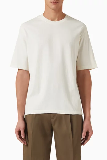 Unisex Reverse Logo T-shirt in Cotton