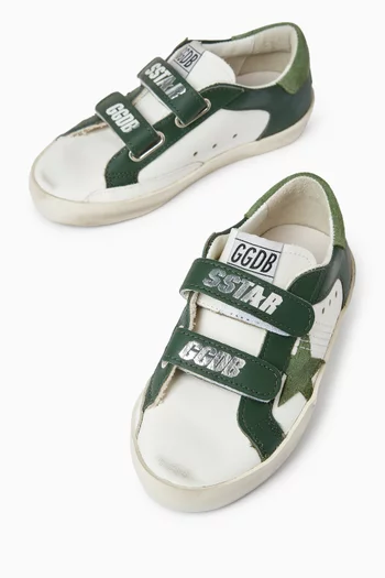 Old School Sneakers in Leather