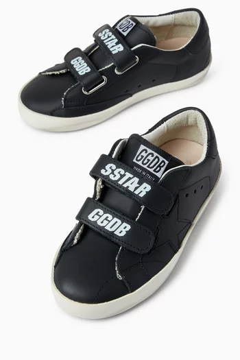 Old School Sneakers in Leather