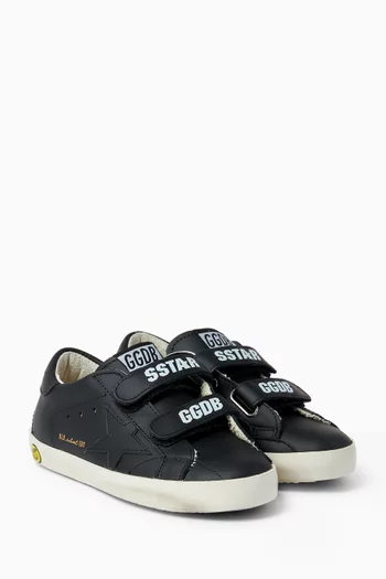Old School Sneakers in Leather
