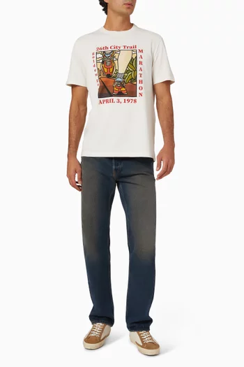 Patrick Straight Pants in Denim