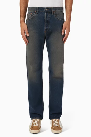 Patrick Straight Pants in Denim