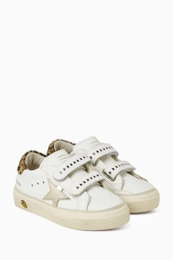 May School Sneakers in Leather