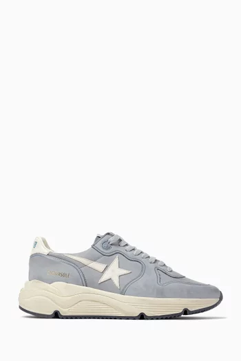 Running Sole Sneakers in Leather