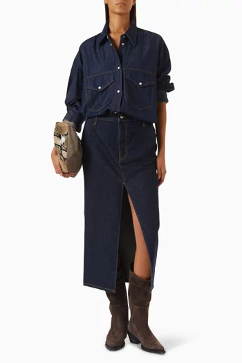 Anden Skirt in Denim