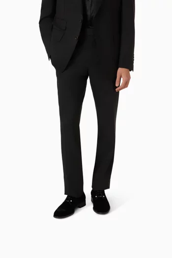 Chambelimoc Night Strass Loafers in Velvet