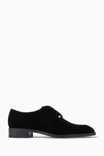 Chambelimoc Night Strass Loafers in Velvet