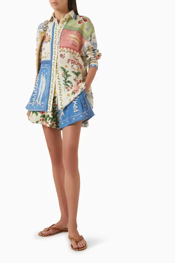 Nalia Shorts in Cotton