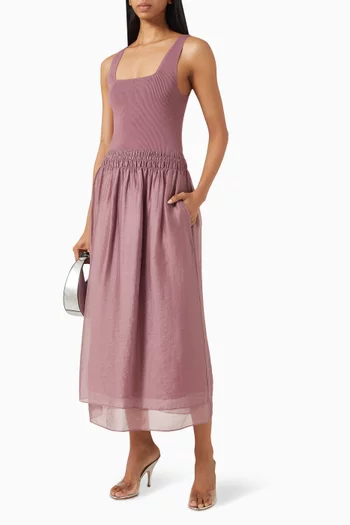 Mixed-media Dress
