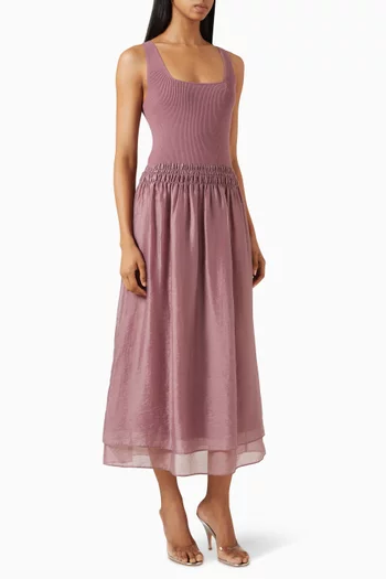 Mixed-media Dress
