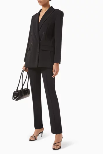 Cigarette Slim-fit Pants