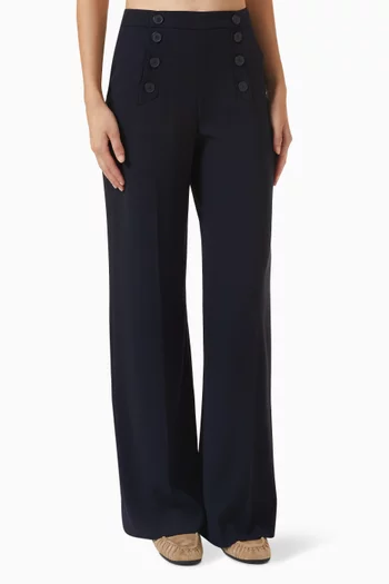 Sailor High-waisted Pants