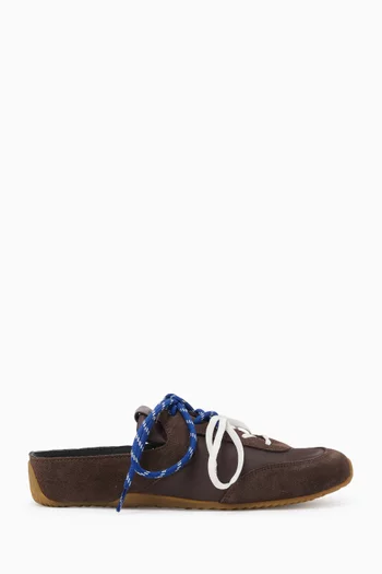 Ultra Slim Retro Runner Mule Sneakers