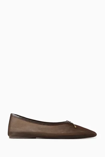 Poppi Ballet Flats in Mesh