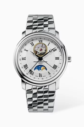 Classics Heartbeat Moonphase Automatic Watch, 40mm