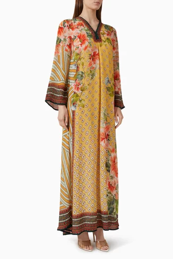 Banera Kaftan in Bemberg Crepe
