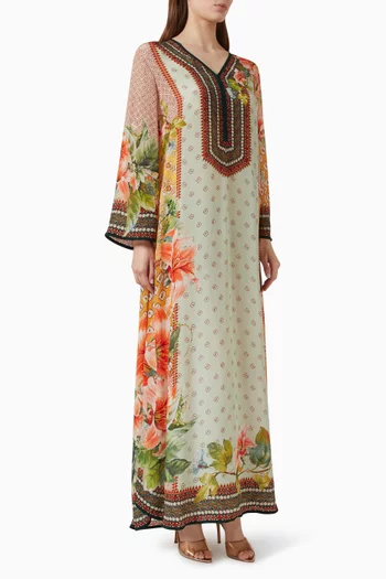 Chanel Kaftan in Bemberg Crepe