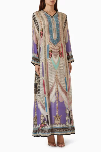 Ada Kaftan in Bemberg Crepe