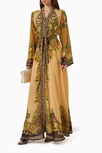 Fiona Kaftan in Bemberg Crepe