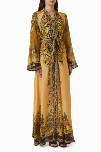 Fiona Kaftan in Bemberg Crepe