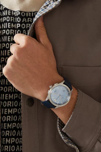 Miyota Quartz Chronograph Watch 42mm
