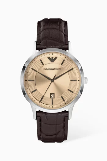 Espon Quartz Watch, 43mm