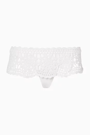x Paige Lorenze Selly Swim Skirt in Crochet