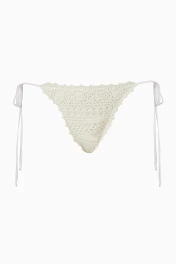 x JENNIE Mackenzie Crochet Bikini Briefs
