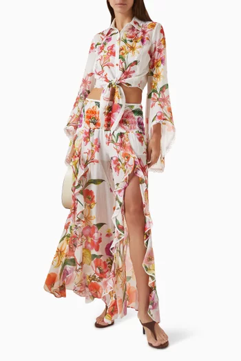 Lei Shirt in Cotton-blend
