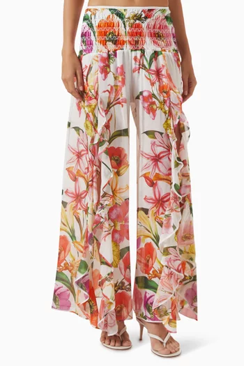 Island Pants in Cotton-blend