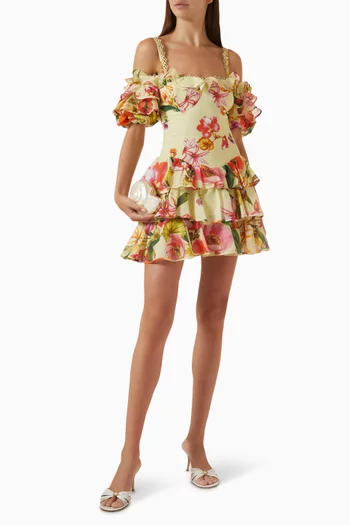 Sundara Mini Dress in Cotton-blend