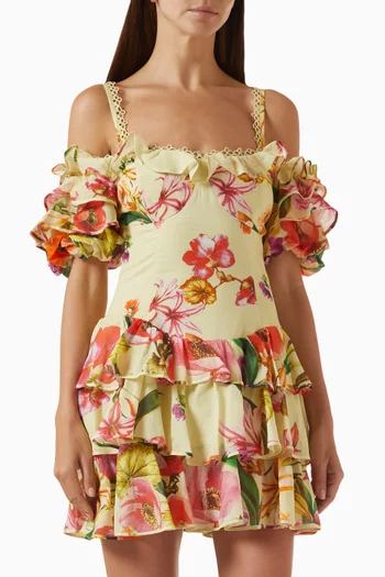 Sundara Mini Dress in Cotton-blend