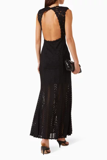 Lovie Maxi Dress in Cotton-blend