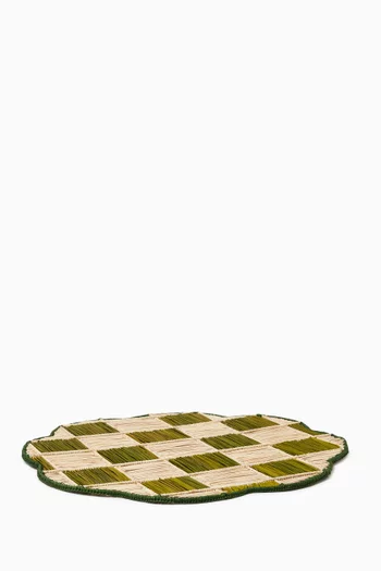 Gingham Cloud Placemat