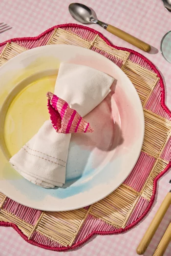 Gingham Cloud Placemat