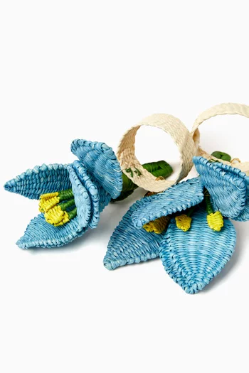 Lily Napkin Rings, Set of 2