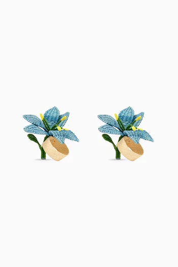 Lily Napkin Rings, Set of 2