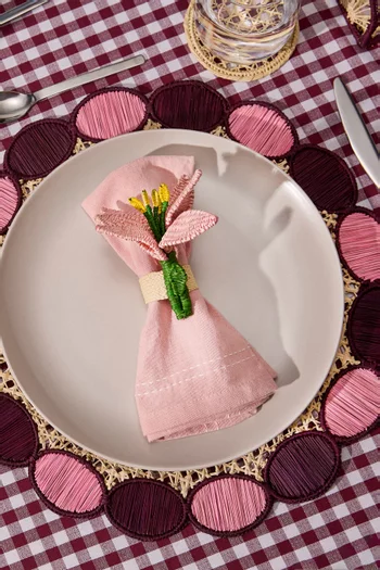 Lily Napkin Rings, Set of 2