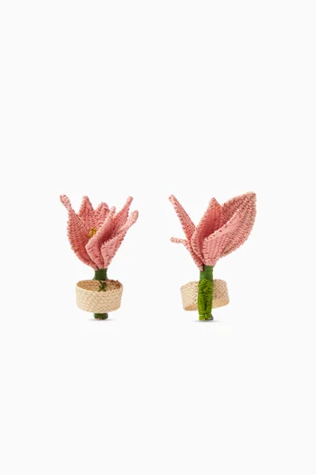 Lily Napkin Rings, Set of 2