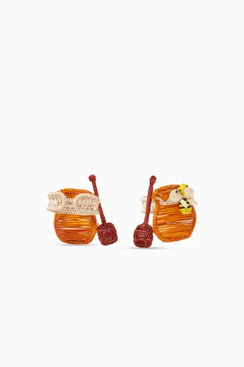 Honey Napkin Rings, Set of 2