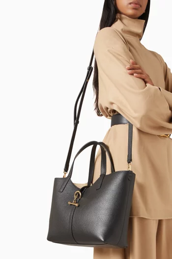 Midi Kite Tote Bag in Calf Leather