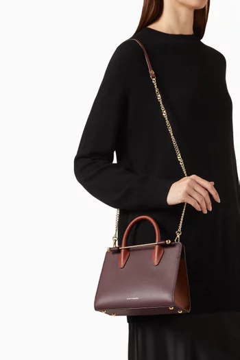 Mini Tote Bag in Calf Leather