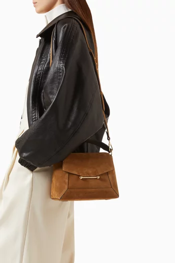 Mosaic Bag in Suede