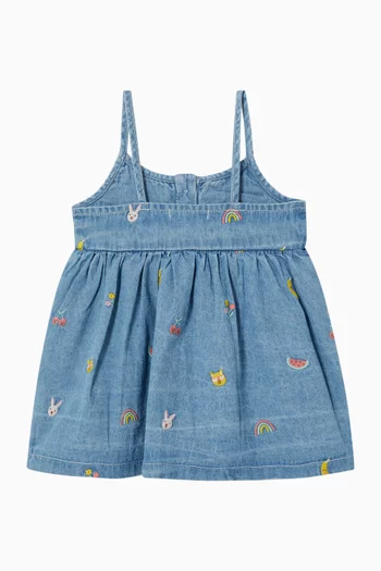 Friendship Dress in Denim