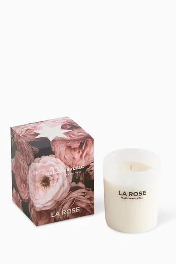 La Rose Large Scented Candle, 300g