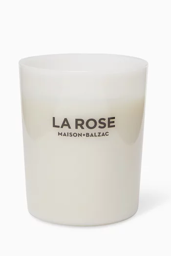 La Rose Large Scented Candle, 300g