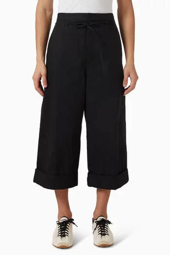 The Marin Relaxed Pants in Cotton Poplin